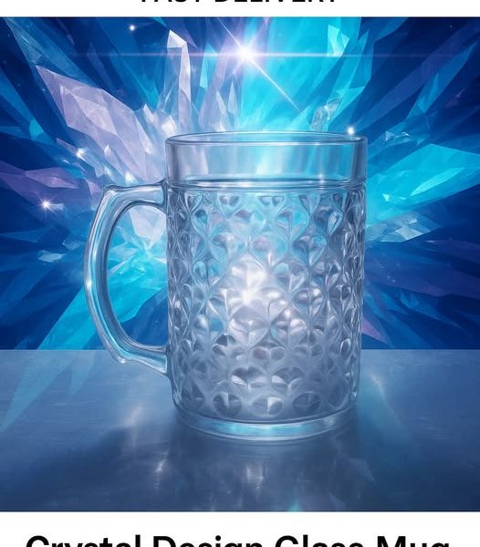আকর্ষণীয় ক্রিস্টাল মগ