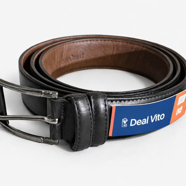 Premium Leather Belt for Men – Classic & Durable | Deal Vito