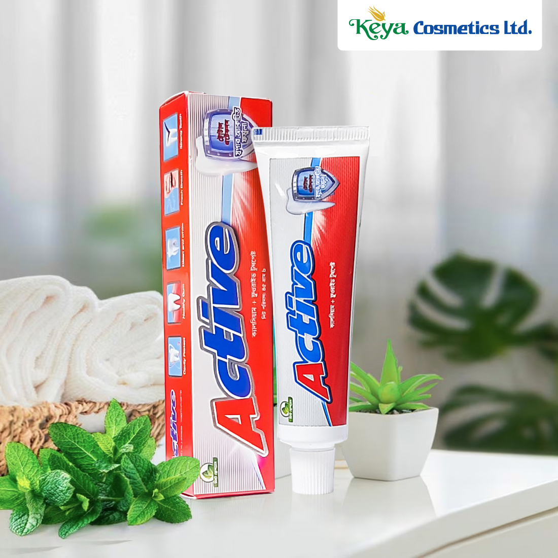 Keya Active Toothpaste